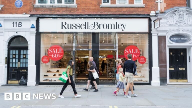Next buys shoe brand Russell & Bromley but 400 jobs still at risk Next buys shoe brand Russell & Bromley but 400 jobs still at risk
