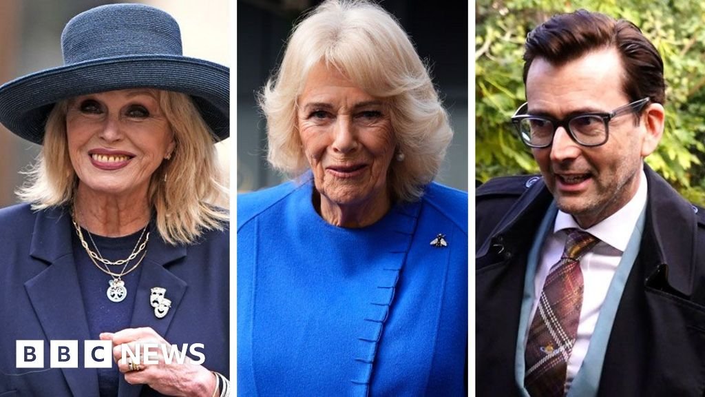 Queen Camilla and Joanna Lumley among guests at memorial for author Jilly Cooper Queen Camilla and Joanna Lumley among guests at memorial for author Jilly Cooper