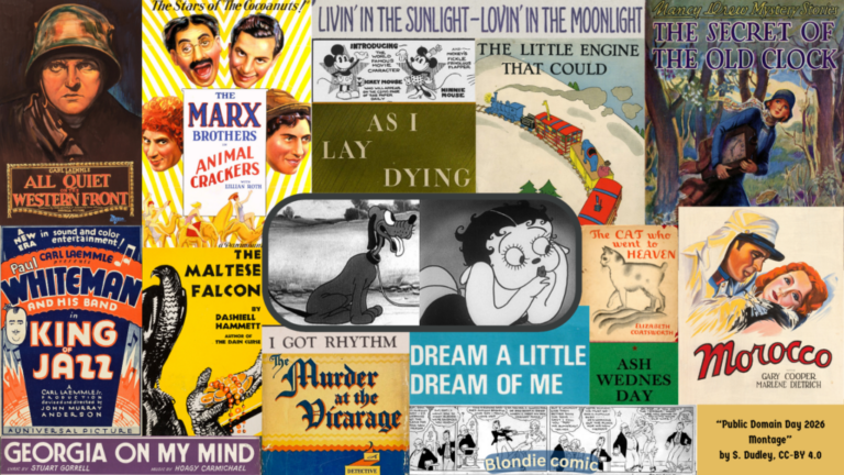 What’s Entering the Public Domain in 2026: Faulkner’s As I Lay Dying, All Quiet on the Western Front, Betty Boop & More