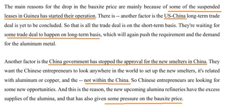 Bend it Like Bauxite Bend it Like Bauxite