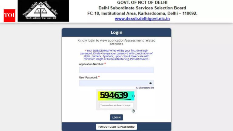 DSSSB answer keys 2026 released for multiple posts; download here