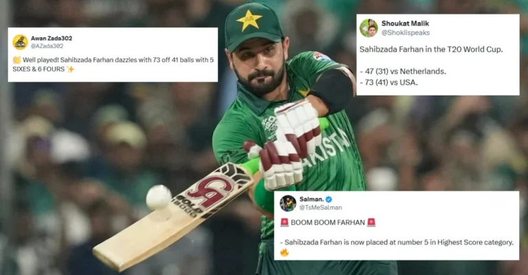Fans go crazy as Sahibzada Farhan fires Pakistan to a comprehensive victory against USA in T20 World Cup 2026
