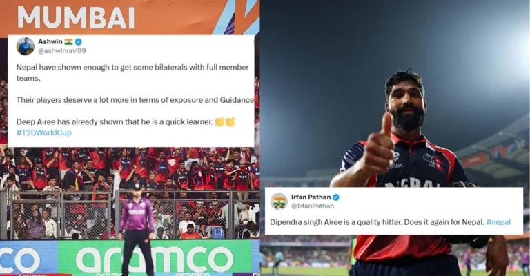 Fans react as Nepal sign off T20 World Cup 2026 on a high after Dipendra Singh Airee’s historic knock destroys Scotland Fans react as Nepal sign off T20 World Cup 2026 on a high after Dipendra Singh Airee’s historic knock destroys Scotland