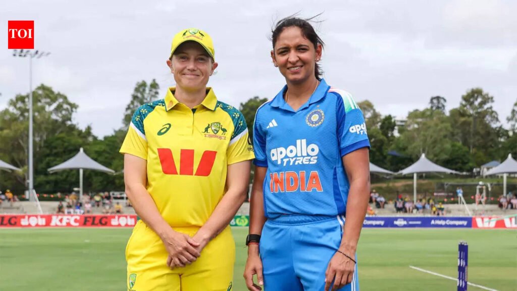 India Women 47/2 in 10.0 Overs | India Vs Australia Live Score, 1st Women ODI: India opt to bat against Australia India Women 47/2 in 10.0 Overs | India Vs Australia Live Score, 1st Women ODI: India opt to bat against Australia