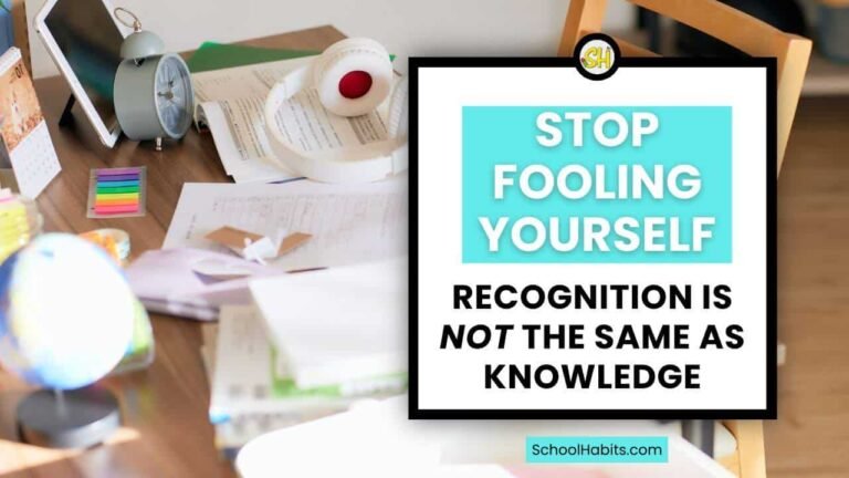 Stop Fooling Yourself: Recognition Is Not the Same as Knowledge