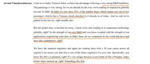 Tenneco: One out of Two