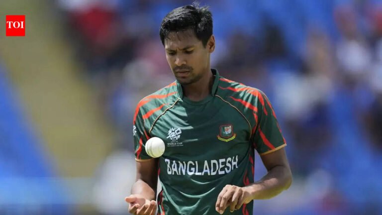 Trophy in hand, Mustafizur Rahman posts one-word message | Cricket News