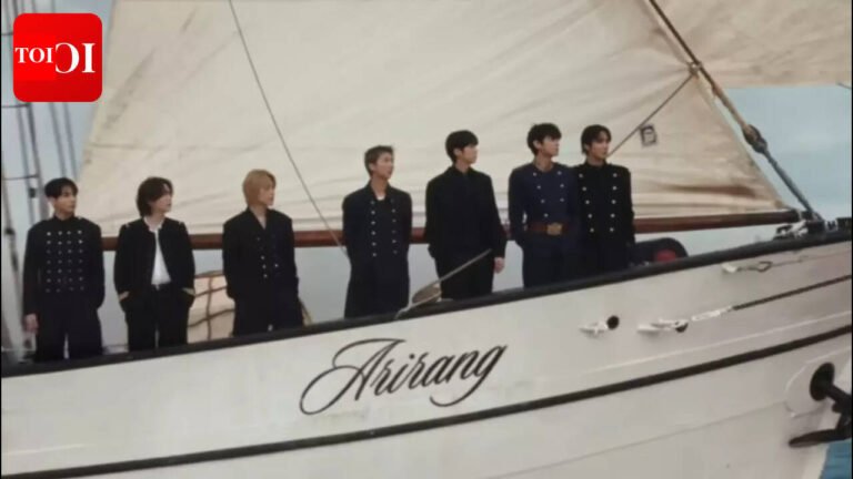 ‘ARIRANG’: BTS release first music video ‘Swim’; K-Pop stars hit the high sea with Lili Reinhart |