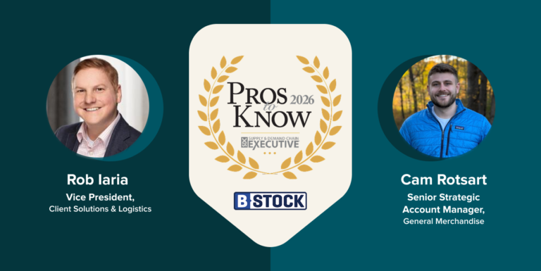 B-Stock’s Rob Iaria and Cam Rotsart Named 2026 “Pros to Know” by Supply & Demand Chain Executive