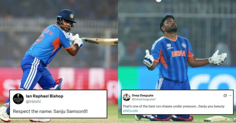 Fans go wild as Sanju Samson’s heroics powers India to semi-final after thrilling win over West Indies in T20 World Cup 2026 Fans go wild as Sanju Samson’s heroics powers India to semi-final after thrilling win over West Indies in T20 World Cup 2026