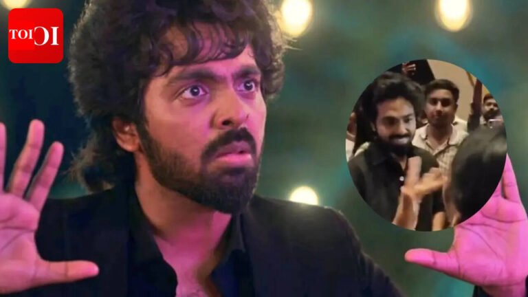 GV Prakash Kumar gets emotional as a fan breaks down hugging him after watching ‘Happy Raj’: ‘This one praise = 1000 awards’ | Tamil Movie News GV Prakash Kumar gets emotional as a fan breaks down hugging him after watching ‘Happy Raj’: ‘This one praise = 1000 awards’ | Tamil Movie News