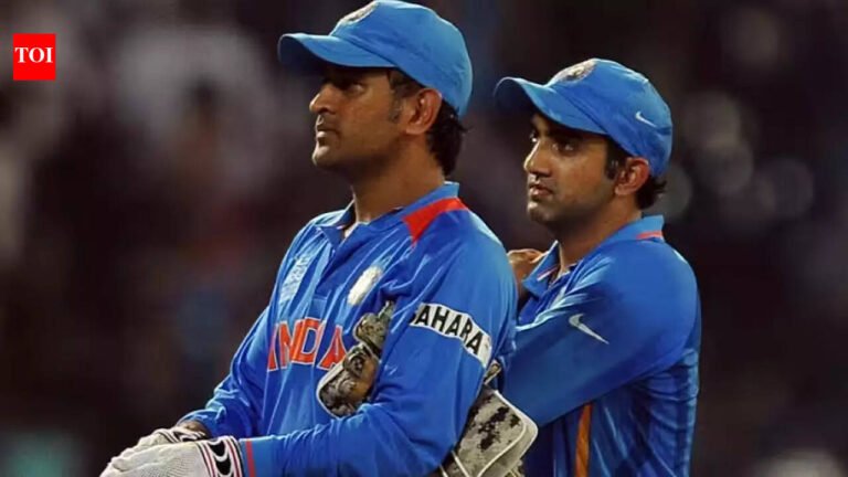 MS Dhoni playfully praises Gambhir after India’s T20 World Cup win: ‘Intensity with a smile is a killer combo’ | Cricket News