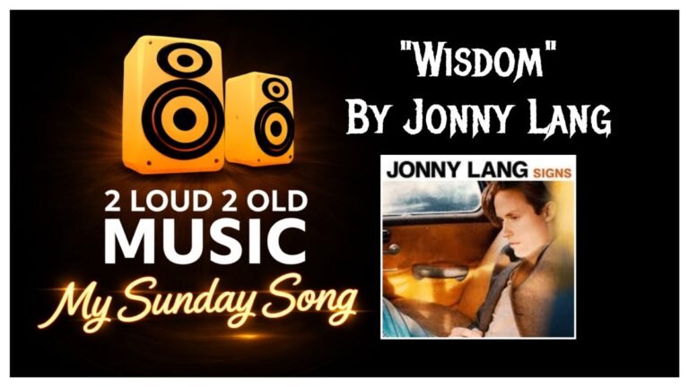 My Sunday Song – “Wisdom” by Jonny Lang – 2 Loud 2 Old Music My Sunday Song – “Wisdom” by Jonny Lang – 2 Loud 2 Old Music
