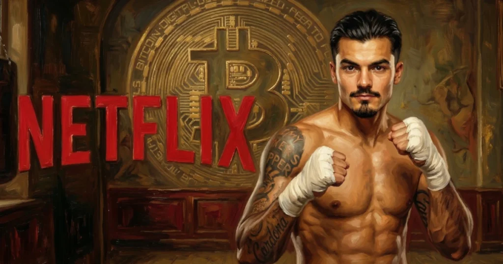 Netflix Censored Bitcoin Sponsors On Boxer Trunks During Jake Paul Vs Anthony Joshua Broadcast