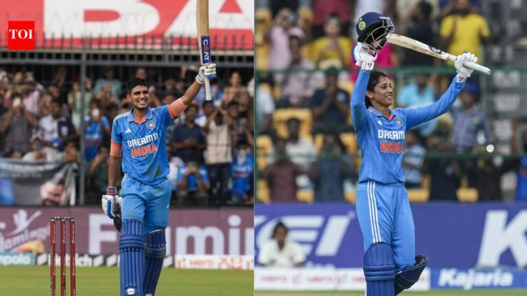 Shubman Gill bags Polly Umrigar Award, Smriti Mandhana makes history with fifth BCCI honour | Cricket News Shubman Gill bags Polly Umrigar Award, Smriti Mandhana makes history with fifth BCCI honour | Cricket News