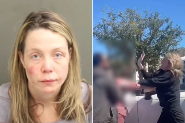 Woman, 37, Arrested for Allegedly Punching Pregnant Woman in the Face and Hitting Elderly Bystander in Road Rage Incident Woman, 37, Arrested for Allegedly Punching Pregnant Woman in the Face and Hitting Elderly Bystander in Road Rage Incident