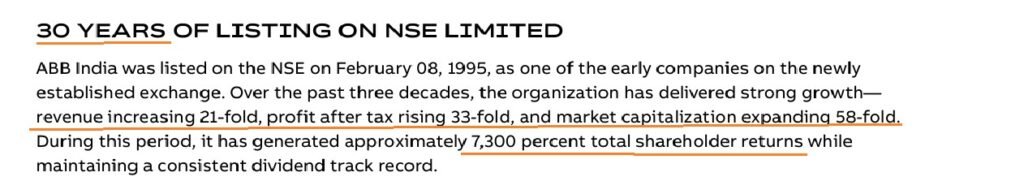 ABB India: 30 Years