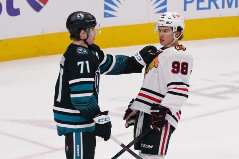 Connor Bedard, Macklin Celebrini, and Cutter Gauthier