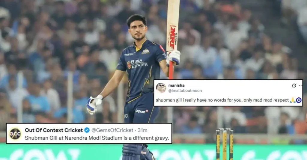 Fans erupt as Shubman Gill’s batting masterclass guide GT to thrilling win over KKR in IPL 2026