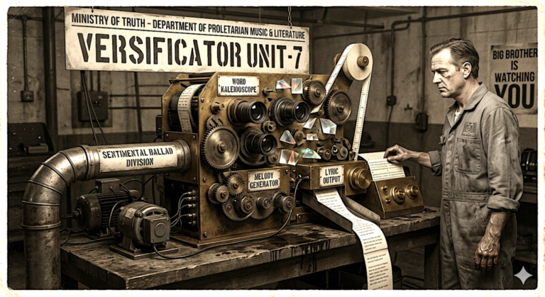 How George Orwell Predicted the Rise of “AI Slop” in Nineteen Eighty-Four (1949)