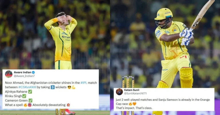 IPL 2026: Fans erupt as Noor Ahmad and Sanju Samson power CSK to an emphatic win against KKR IPL 2026: Fans erupt as Noor Ahmad and Sanju Samson power CSK to an emphatic win against KKR