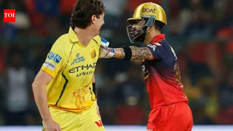 IPL 2026: Hat-trick of losses for CSK as RCB run riot in Bengaluru | Cricket News IPL 2026: Hat-trick of losses for CSK as RCB run riot in Bengaluru | Cricket News