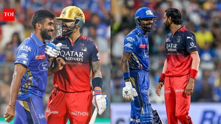 MI vs RCB: Rohit vs Bhuvneshwar, Kohli vs Bumrah: 5 key battles in today’s match | Cricket News MI vs RCB: Rohit vs Bhuvneshwar, Kohli vs Bumrah: 5 key battles in today’s match | Cricket News