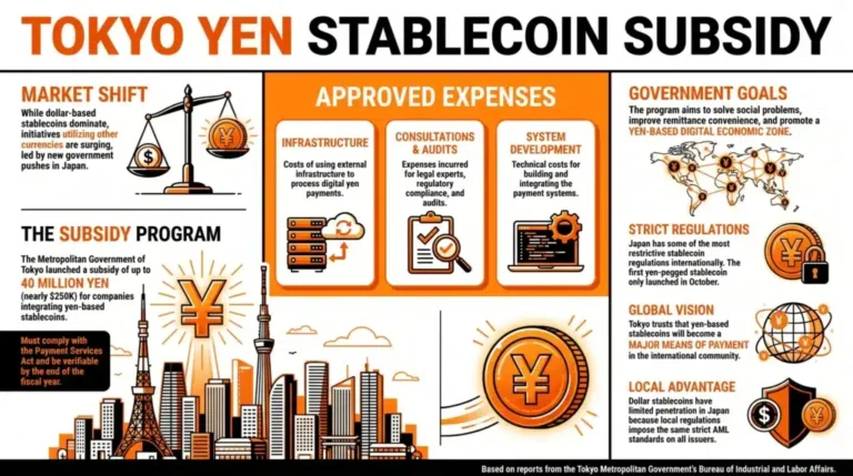 Tokyo Offers Subsidies to Businesses That Promote the Digital Yen