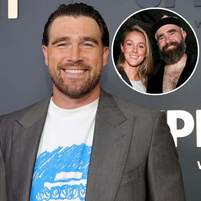Travis Kelce Reacts to Kylie Kelce’s Pregnancy Reveal
