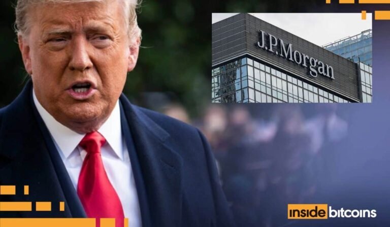 Trump Sues JPMorgan, CEO Dimon for B Over Debanking