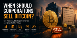 5 Reasons Corporations Should Sell Bitcoin