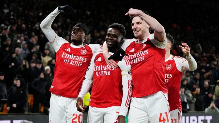 Arsenal’s path to a first title in 22 years