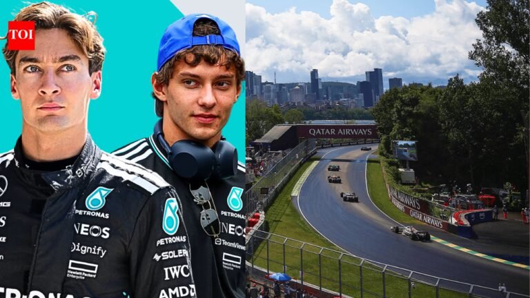 Canadian Grand Prix 2026: George Russell snatches pole as Antonelli, McLaren and Ferrari prepare for fierce battle | Racing News Canadian Grand Prix 2026: George Russell snatches pole as Antonelli, McLaren and Ferrari prepare for fierce battle | Racing News