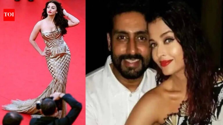 ‘Eyes wide open’: Abhishek Bachchan’s old tweet on seeing Aishwarya Rai Bachchan at 2014 Cannes red carpet goes viral again | Hindi Movie News