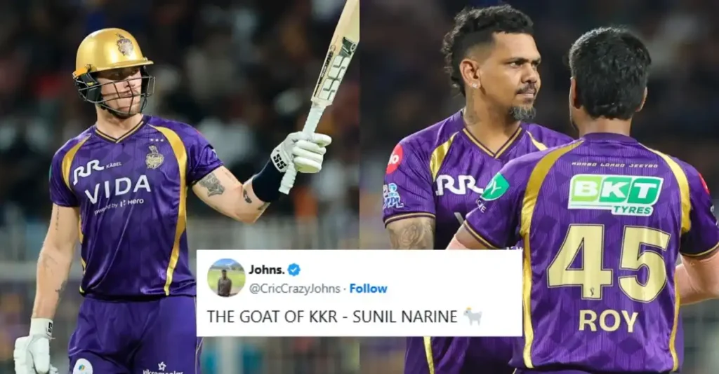 Fans erupt as Finn Allen, Sunil Narine keep KKR alive with emphatic win over GT in IPL 2026