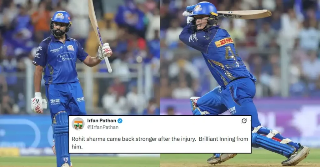 Fans erupt as Rohit Sharma, Ryan Rickelton power MI to historic chase over LSG in IPL 2026