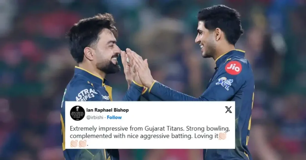 Fans erupt as Shubman Gill, Rashid Khan guide GT to emphatic win over RR in IPL 2026