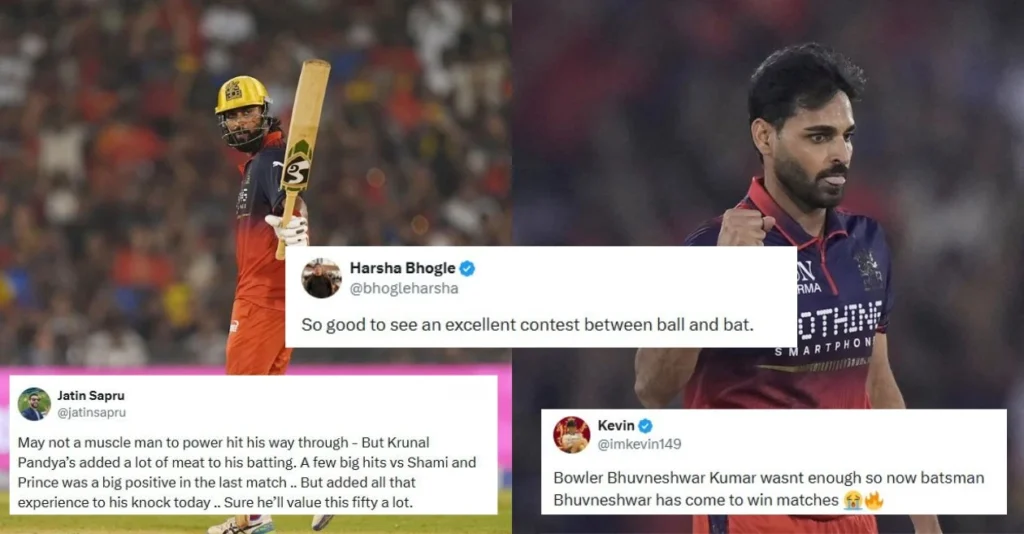 Fans erupt in jubilation as Krunal Pandya and Bhuvneshwar Kumar deliver sensational performances to guide RCB to a dramatic win over MI in IPL 2026 Fans erupt in jubilation as Krunal Pandya and Bhuvneshwar Kumar deliver sensational performances to guide RCB to a dramatic win over MI in IPL 2026
