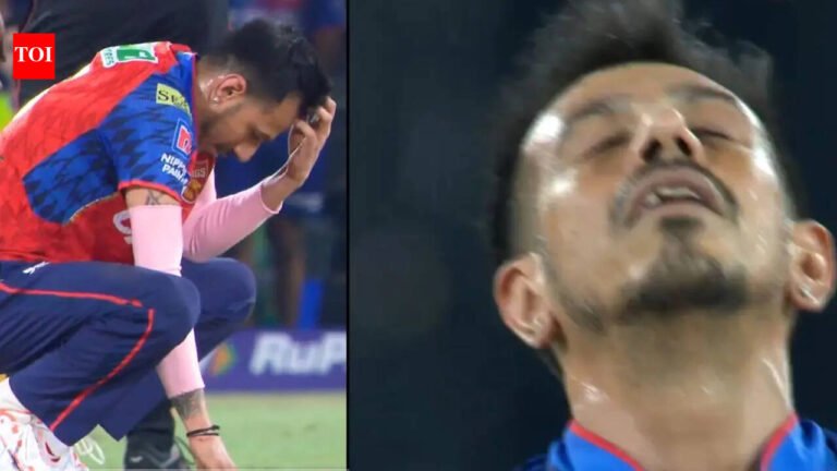 IPL 2026: In disbelief! Yuzvendra Chahal’s reaction to dropped catches goes viral – Watch | Cricket News