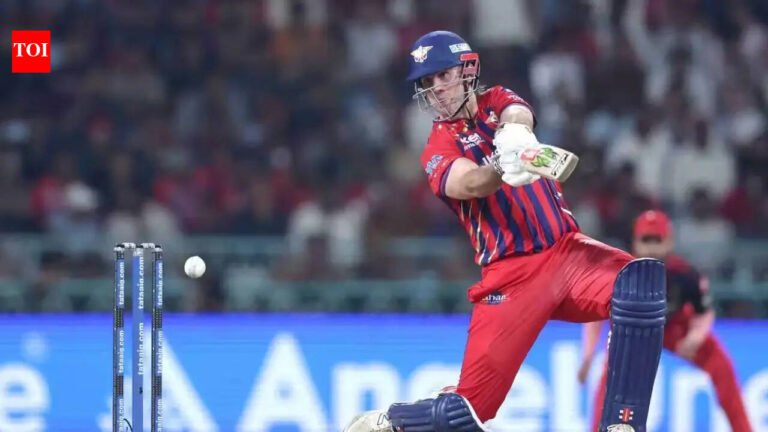 Mitchell Marsh ton helps LSG end home hoodoo at Ekana against RCB | Cricket News