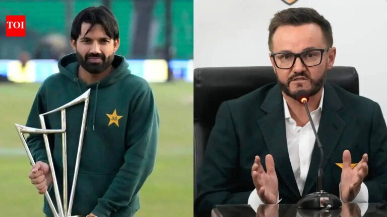 Mohammad Rizwan: ‘Won two games in 12 months’: Pakistan head coach on Mohammad Rizwan’s omission from ODIs | Cricket News Mohammad Rizwan: ‘Won two games in 12 months’: Pakistan head coach on Mohammad Rizwan’s omission from ODIs | Cricket News