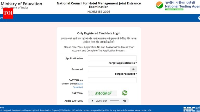 NTA NCHM JEE 2026 answer key, response sheet released at exams.nta.nic.in: Check direct link, steps to raise objections here