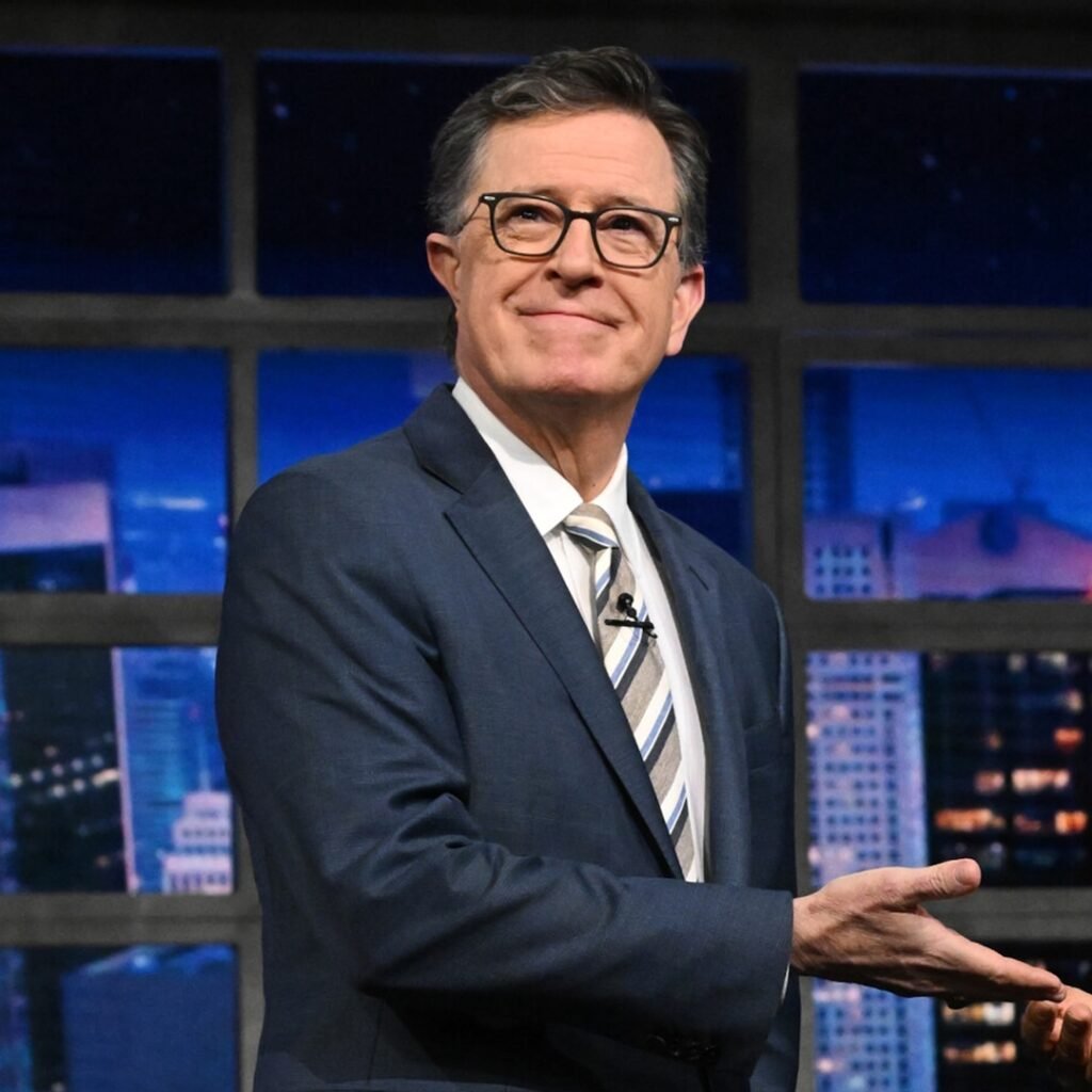 Stephen Colbert Ends Show With Paul McCartney Stephen Colbert Ends Show With Paul McCartney