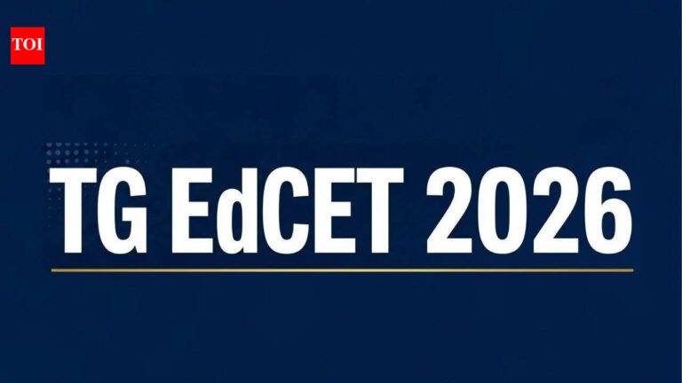 TG EdCET 2026 result out: Telangana B.Ed entrance rank card released, counselling next