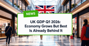 UK GDP Q1 2026: Economy Grows But the Best Is Already Behind It