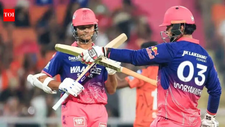 Vaibhav Sooryavanshi unleashes chaos as RR beat SRH to storm into IPL 2026 Qualifier 2 | Cricket News Vaibhav Sooryavanshi unleashes chaos as RR beat SRH to storm into IPL 2026 Qualifier 2 | Cricket News