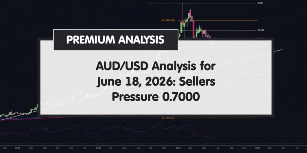 AUD/USD Analysis for June 18, 2026: Sellers Pressure 0.7000