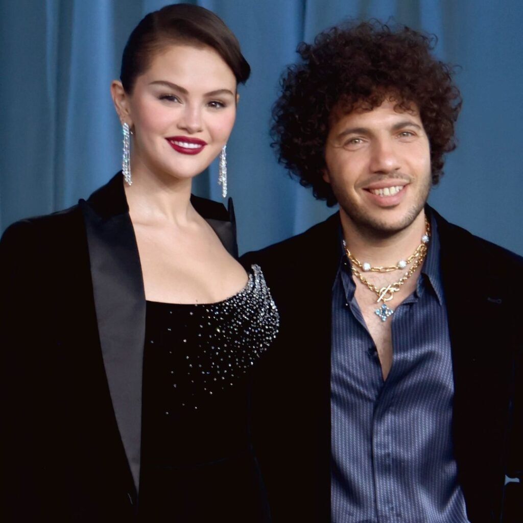Benny Blanco Kisses Selena Gomez’s Chest in Racy Instagram Photo Benny Blanco Kisses Selena Gomez’s Chest in Racy Instagram Photo