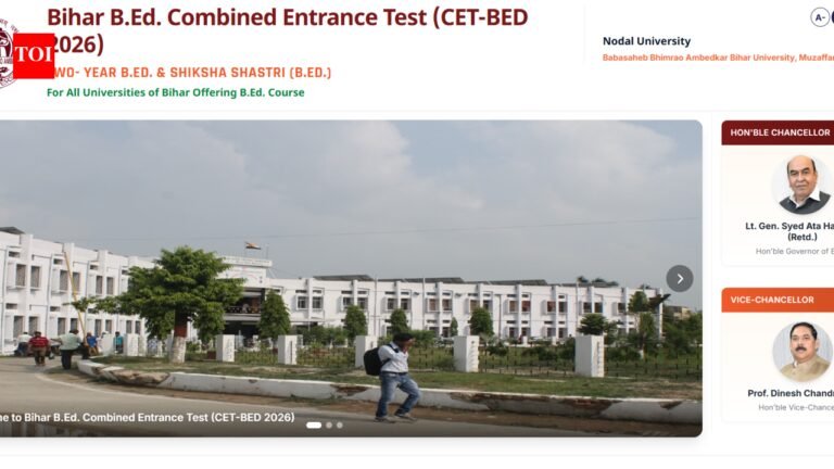 Bihar BEd CET results 2026 released at biharcetbed-brabu.in: Direct link to download scorecards here Bihar BEd CET results 2026 released at biharcetbed-brabu.in: Direct link to download scorecards here