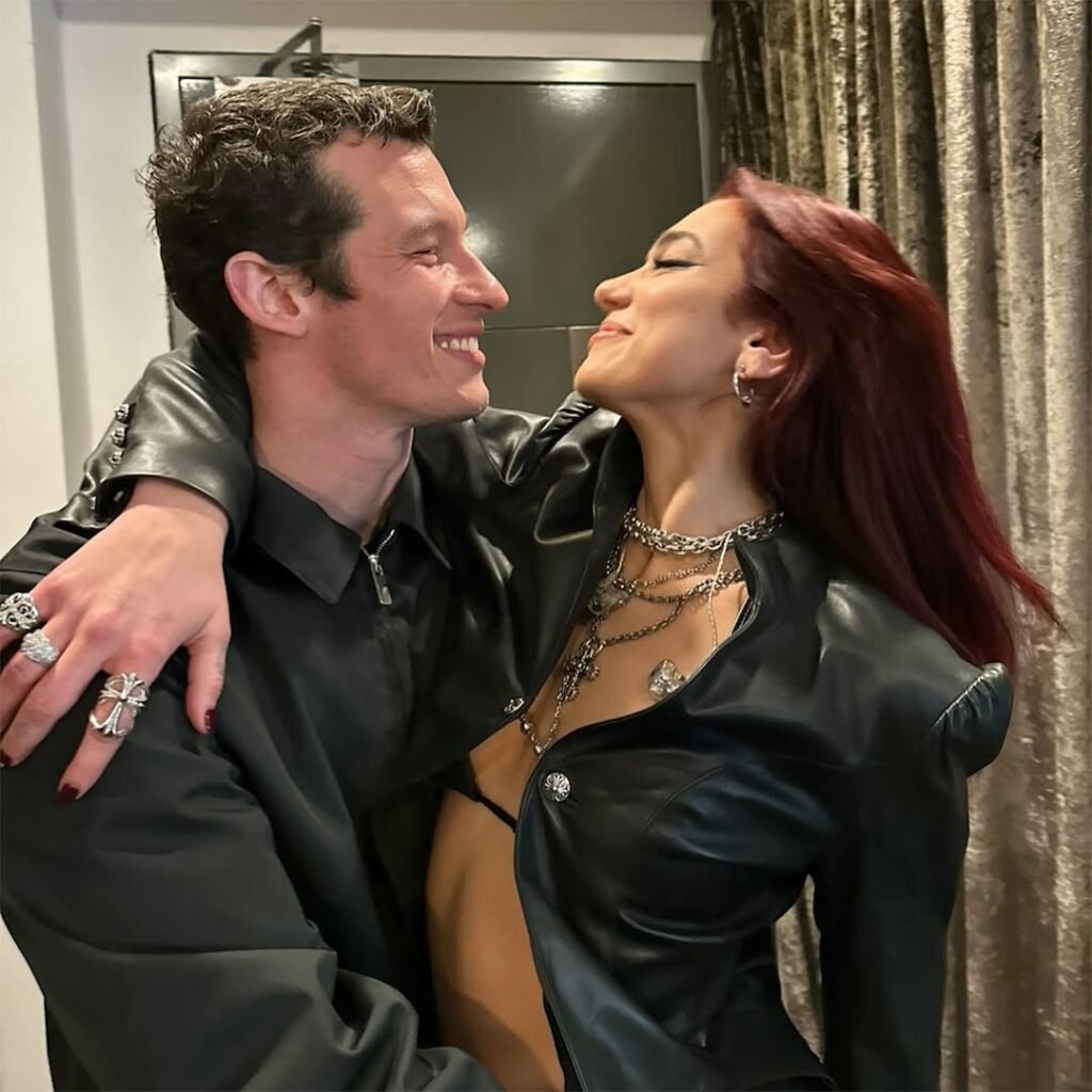 Dua Lipa, Calum Turner Love Story